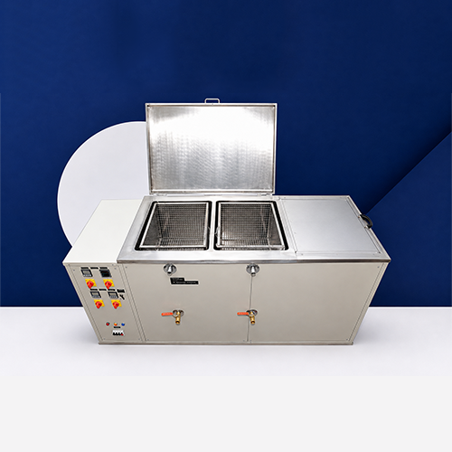Multistage Ultrasonic Cleaner with Dryer/Chiller